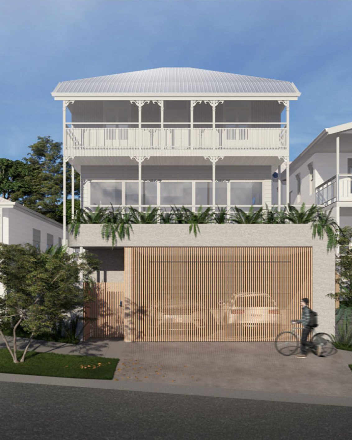 Character house renovation Garrick Terrace Herston Brisbane