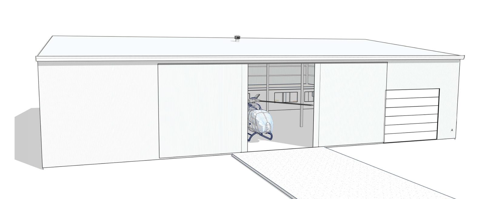 Aircraft hangar development approval Karara Southern Downs Queensland
