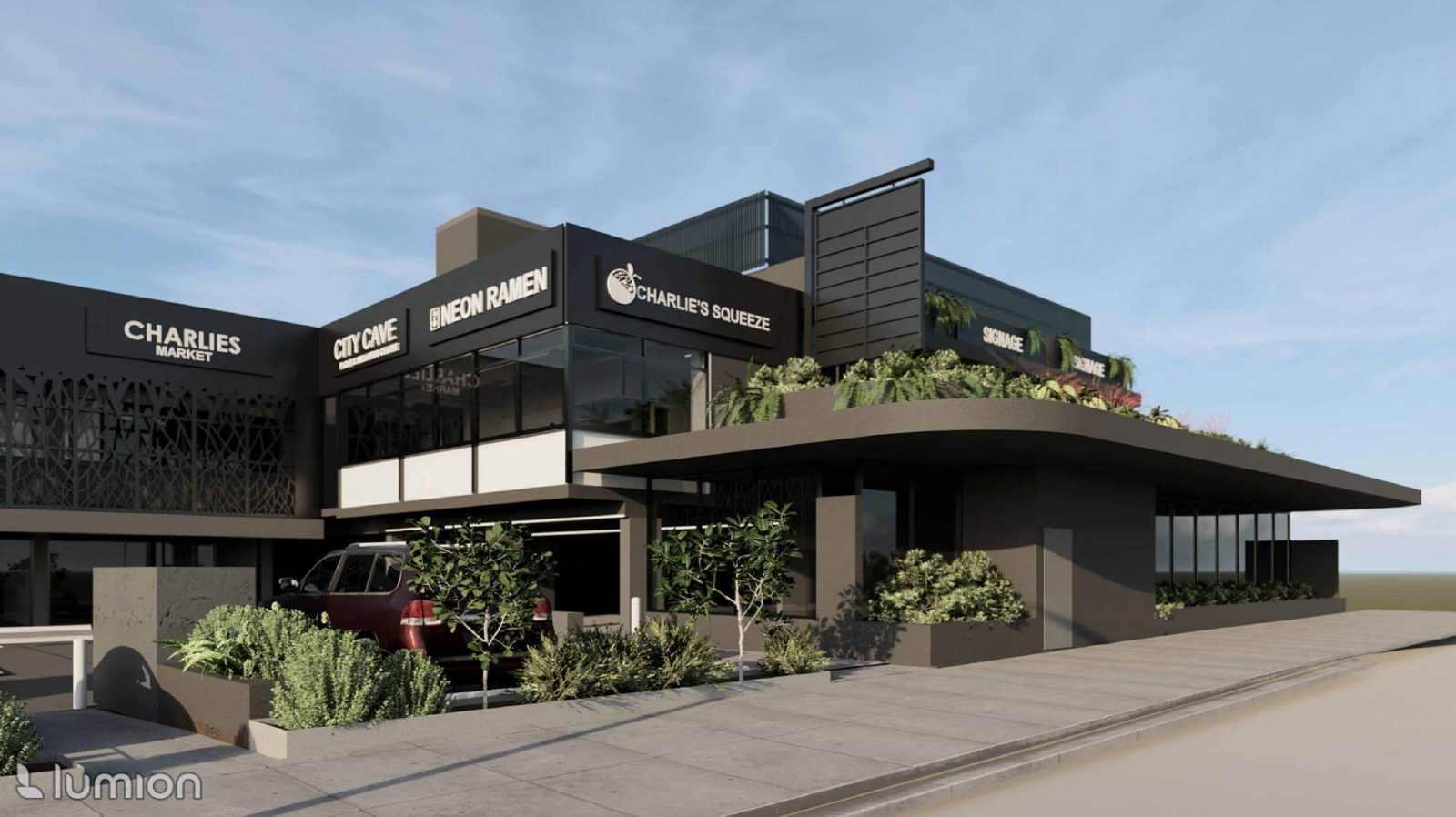 Commercial development South Pine Road Everton Park Brisbane