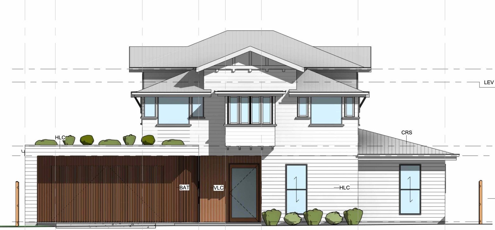 Pre-war house extension White Street Graceville Brisbane